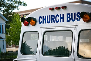 a church bus covered under commercial auto insurance