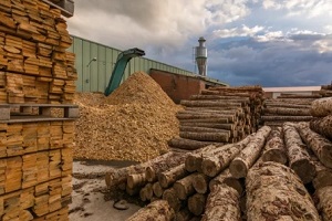 lumber yard