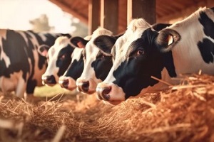 cows in the farm