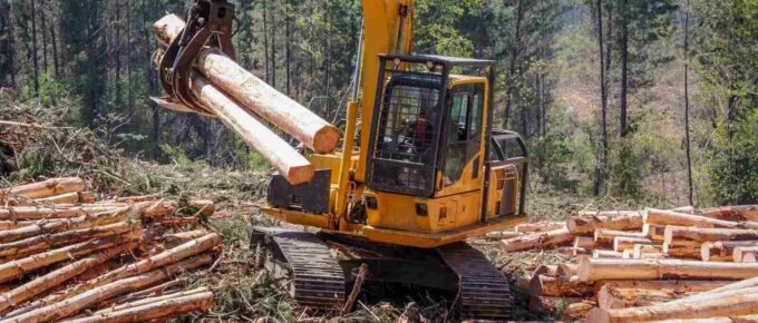 logging equipment forest machine